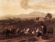 Landscape in the Roman Campagna sdf